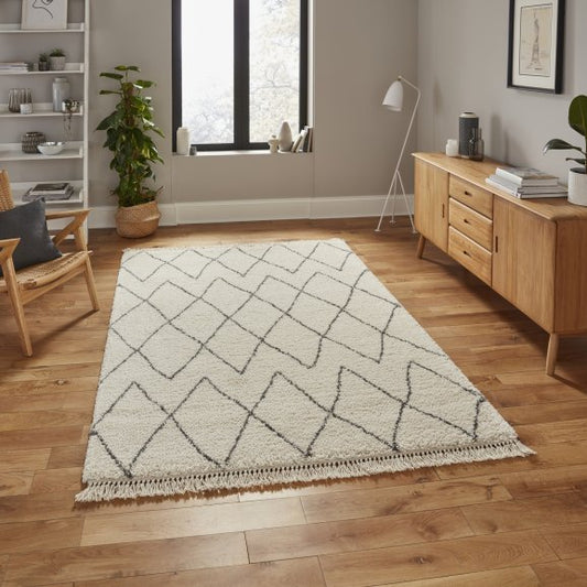 Boho 8280 Cream/Grey - Healy Furniture & Carpets
