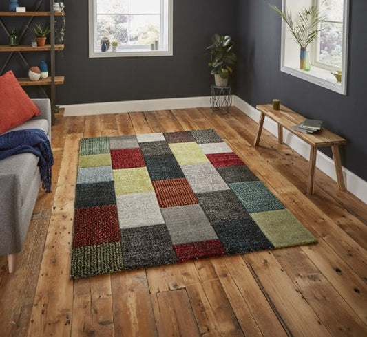 Brooklyn 21830 Grey/Multi - Healy Furniture & Carpets
