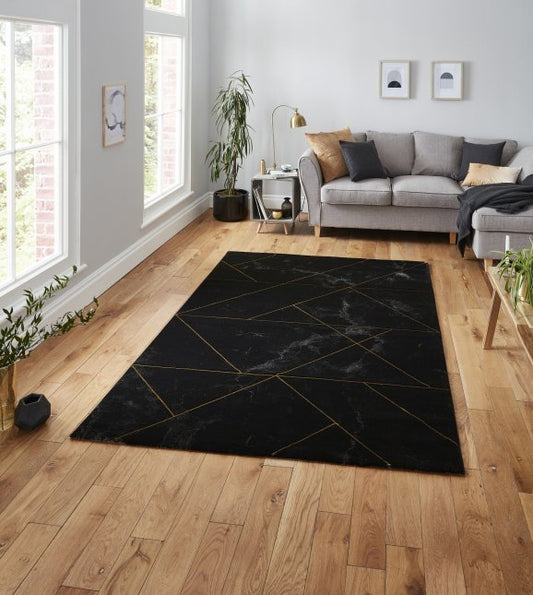 Craft 23299 Black/Gold - Healy Furniture & Carpets