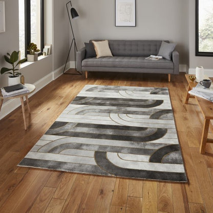 Craft 23430 Grey/Gold - Healy Furniture & Carpets