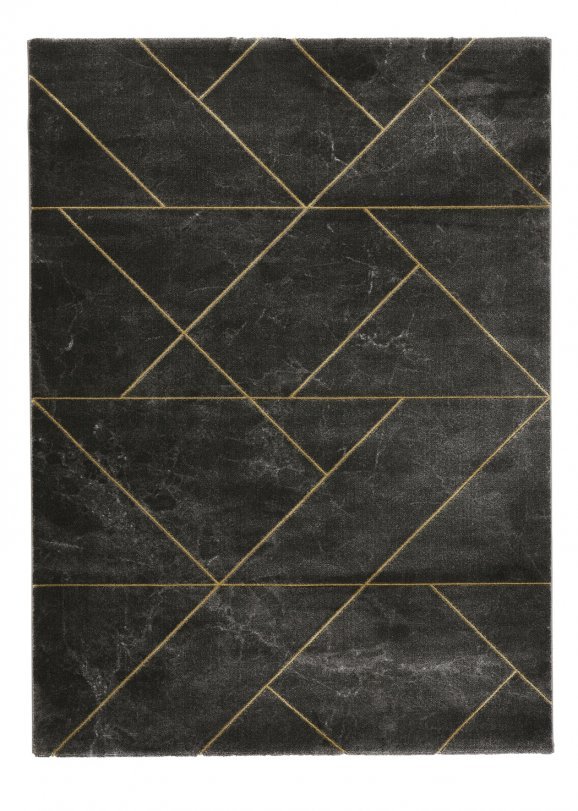 Craft 23486 Dark Grey/Gold - Healy Furniture & Carpets