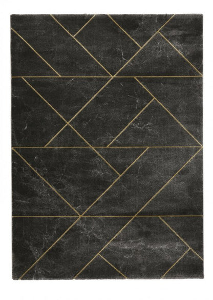 Craft 23486 Dark Grey/Gold - Healy Furniture & Carpets