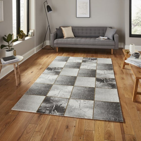 Craft 23495 Grey/Gold - Healy Furniture & Carpets