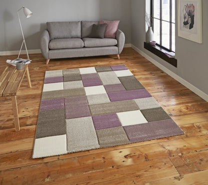 Brooklyn 646 Beige/Purple - Healy Furniture & Carpets