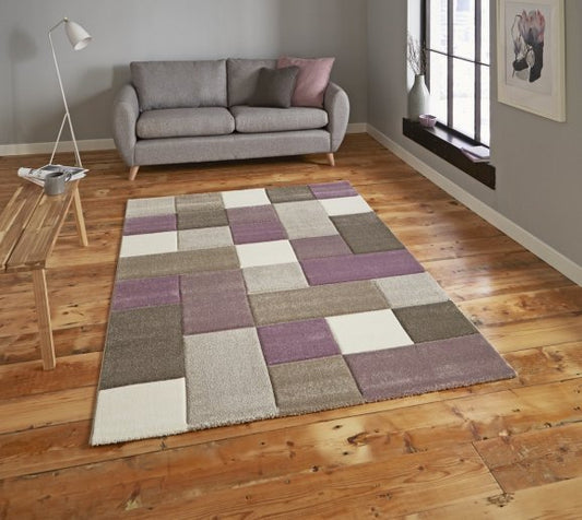 Brooklyn 646 Beige/Purple - Healy Furniture & Carpets