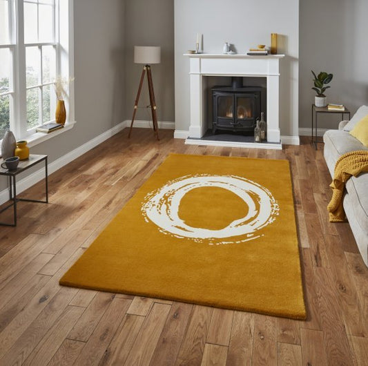 Elements EL1095 Ochre - Healy Furniture & Carpets