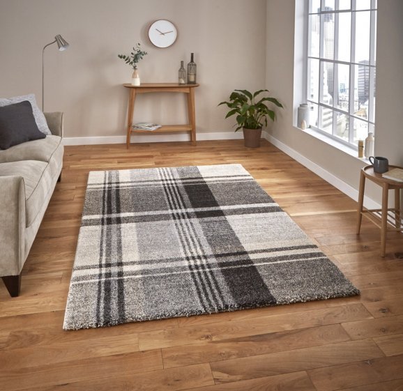 Elegant 4892 Beige/Black - Healy Furniture & Carpets