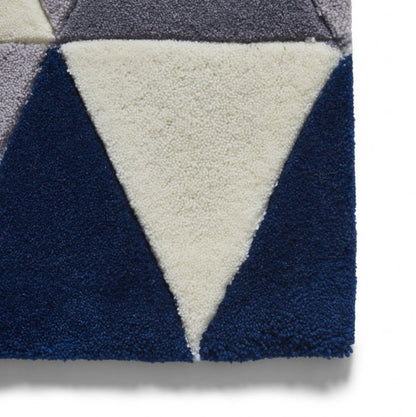 Hong Kong 3653 Grey/Navy - Healy Furniture & Carpets