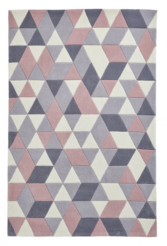 Hong Kong 3653 Grey/Rose - Healy Furniture & Carpets