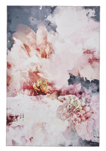 Michelle Collins FLOO24 Rose/Black - Healy Furniture & Carpets
