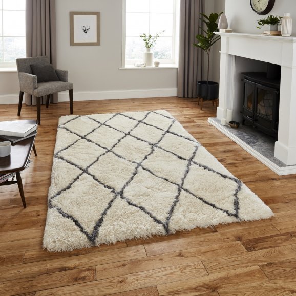 Morocco 2491 Ivory/Grey - Healy Furniture & Carpets