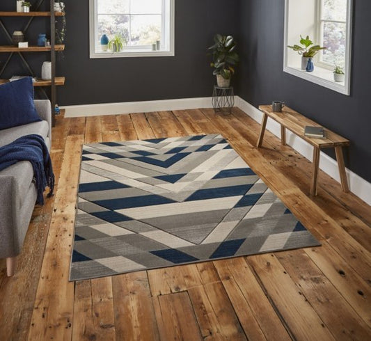 Pembroke G2075 Grey/Blue - Healy Furniture & Carpets