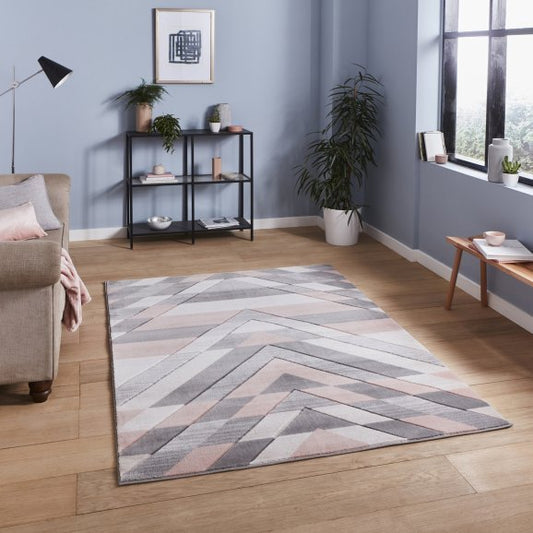 Pembroke G2075 Grey/Rose - Healy Furniture & Carpets