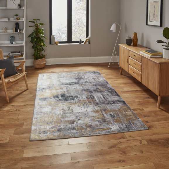 Rio G4719 Grey/Yellow - Healy Furniture & Carpets
