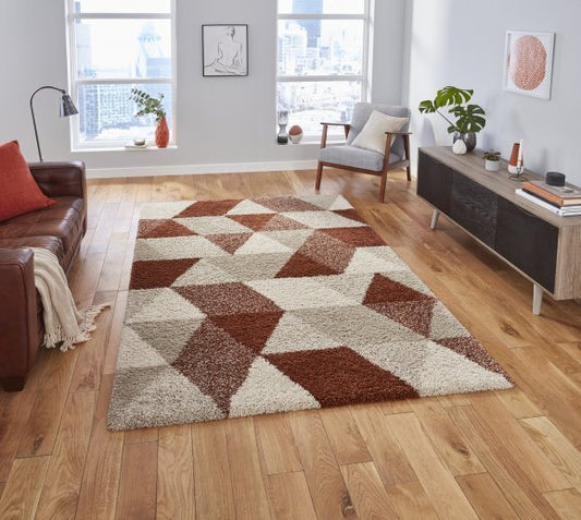 Royal Nomadic 7611 Beige/Rust - Healy Furniture & Carpets