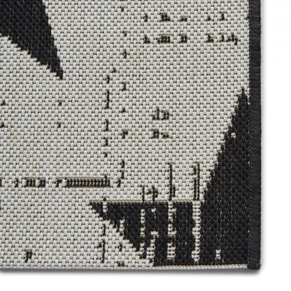 Santa Monica 48648 White/Black - Healy Furniture & Carpets