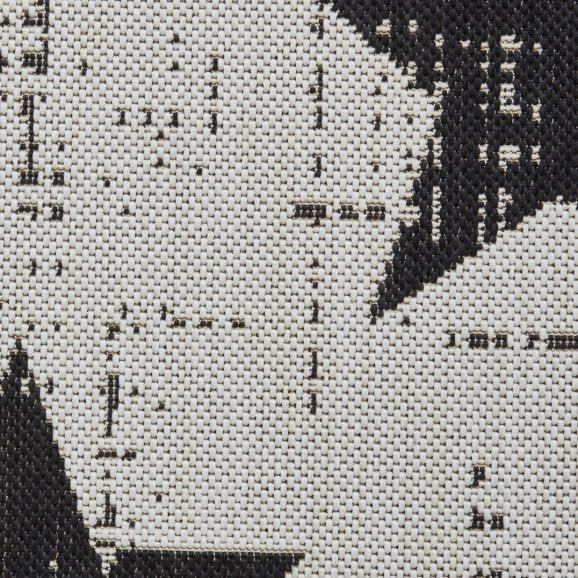 Santa Monica 48648 White/Black - Healy Furniture & Carpets