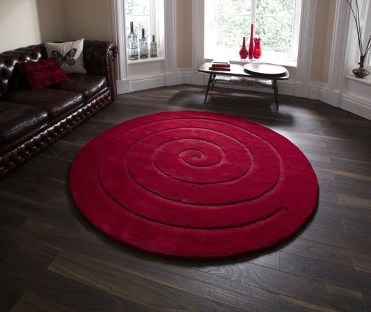 Spiral Red - Healy Furniture & Carpets