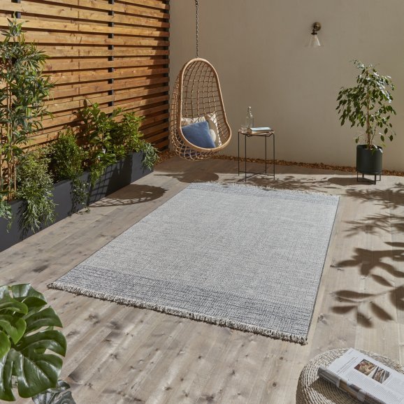 Tweed 9743 Beige/Blue - Healy Furniture & Carpets