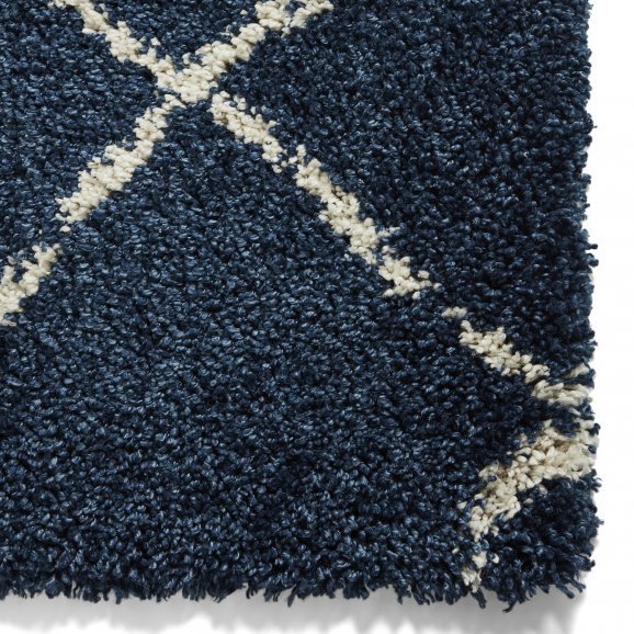 Scandi Berber G257 Navy/Cream - Healy Furniture & Carpets