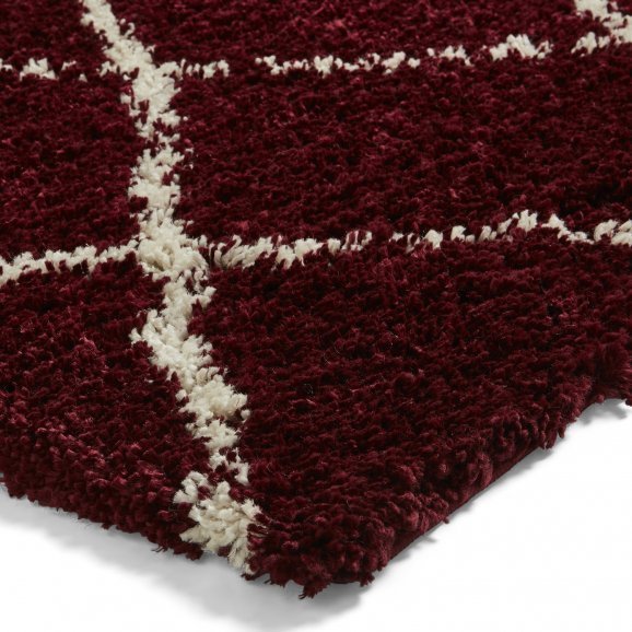 Scandi Berber G257 Red/Cream - Healy Furniture & Carpets