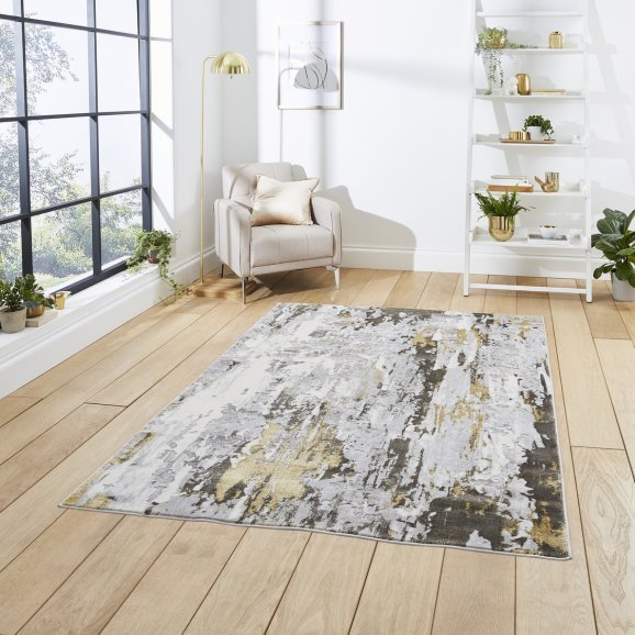 Apollo GR580 Grey/Gold - Healy Furniture & Carpets