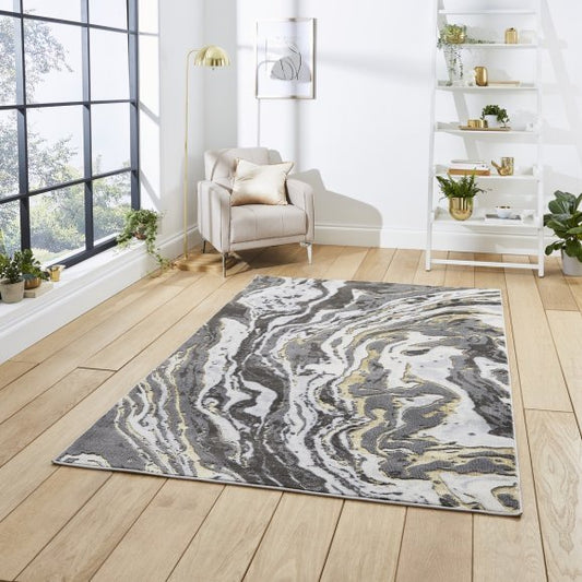Apollo GR584 Grey/Gold - Healy Furniture & Carpets