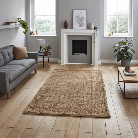 Bazaar Jute 17965 Natural - Healy Furniture & Carpets