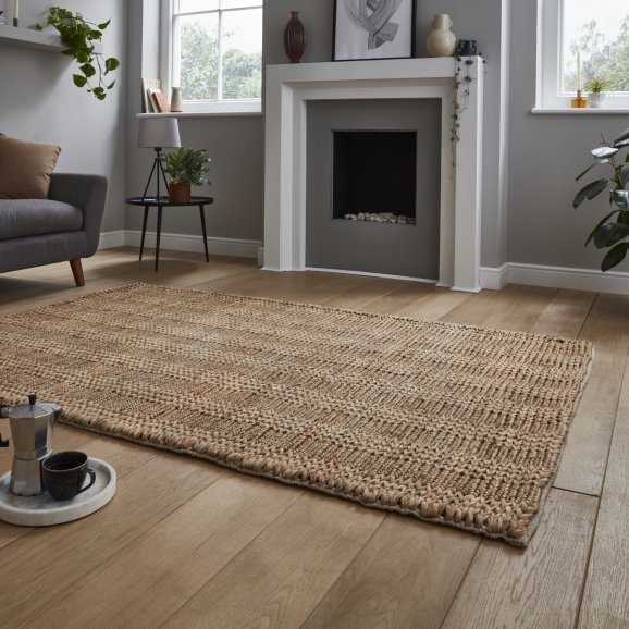 Bazaar Jute 17965 Natural - Healy Furniture & Carpets