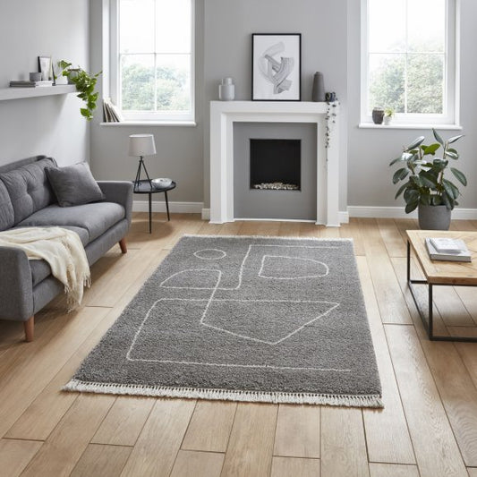 Boho A474 Grey/Cream - Healy Furniture & Carpets