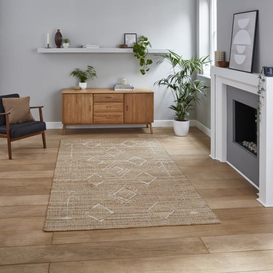 Bazaar Jute 24831 Natural - Healy Furniture & Carpets