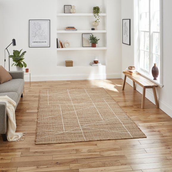 Bazaar Jute 24875 Natural - Healy Furniture & Carpets