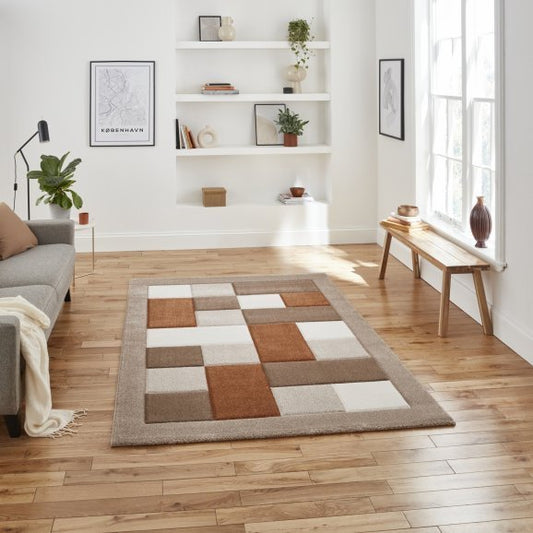Brooklyn BRK04 Beige/Terra - Healy Furniture & Carpets