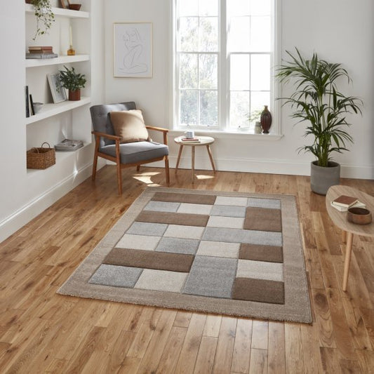 Brooklyn BRK04 Beige/Grey - Healy Furniture & Carpets