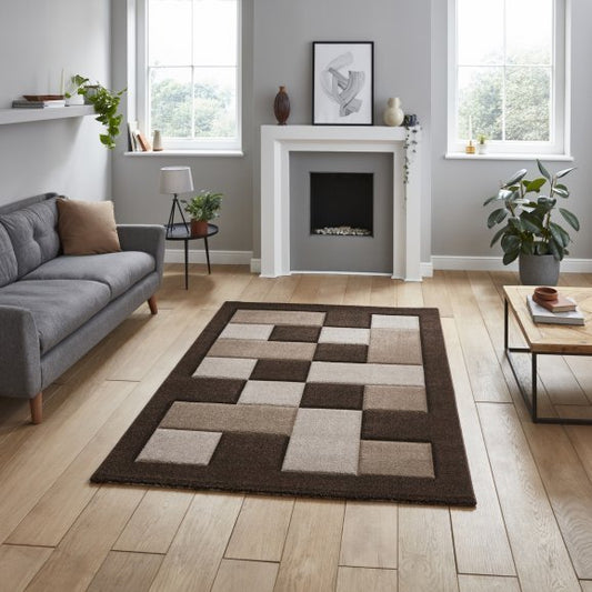Brooklyn BRK04 Brown/Beige - Healy Furniture & Carpets