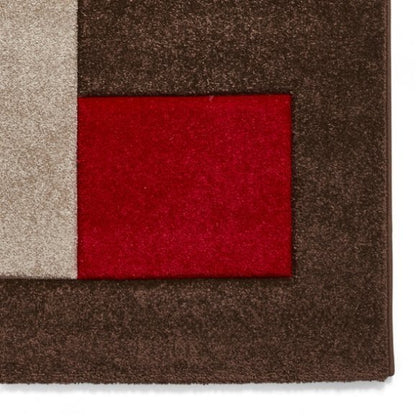 Brooklyn BRK04 Brown/Red - Healy Furniture & Carpets