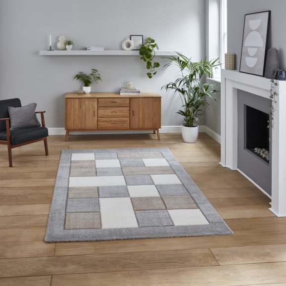 Brooklyn BRK04 Grey/Beige - Healy Furniture & Carpets