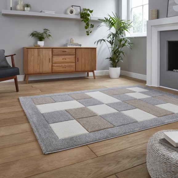 Brooklyn BRK04 Grey/Beige - Healy Furniture & Carpets