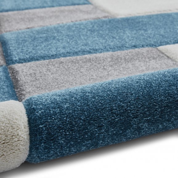 Brooklyn BRK04 Grey/Blue - Healy Furniture & Carpets