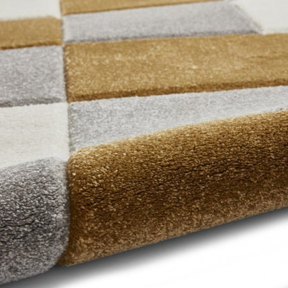 Brooklyn BRK04 Grey/Yellow - Healy Furniture & Carpets