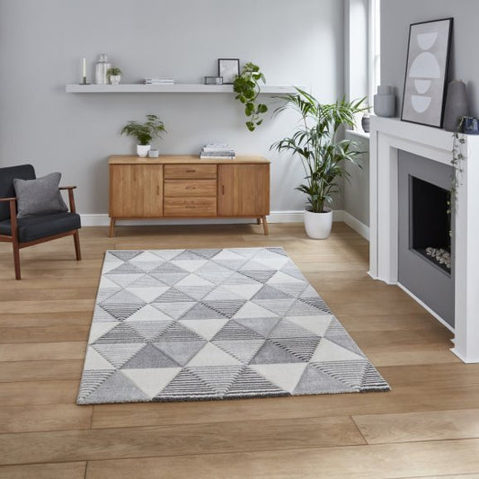 Brooklyn BRK15 Grey/Beige - Healy Furniture & Carpets