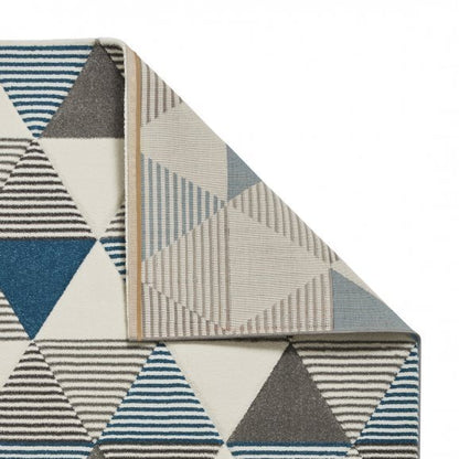 Brooklyn BRK15 Grey/Blue - Healy Furniture & Carpets