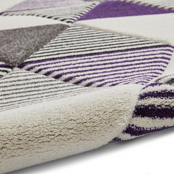 Brooklyn BRK15 Grey/Purple - Healy Furniture & Carpets