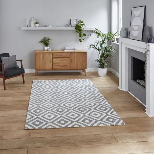 Brooklyn BRK89 Grey/White - Healy Furniture & Carpets