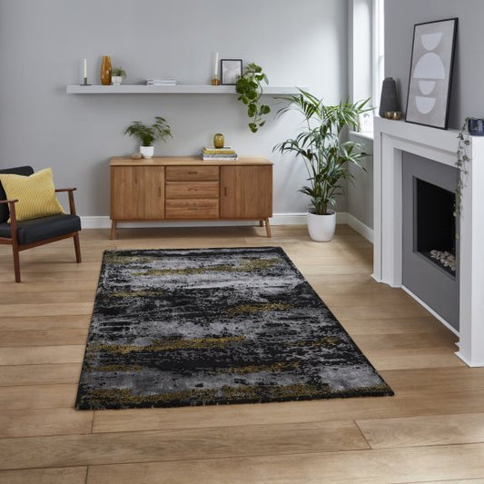 Craft 19788 Black/Gold - Healy Furniture & Carpets