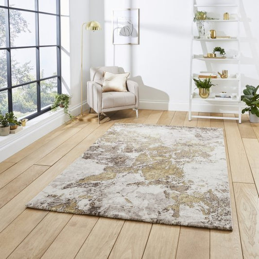 Florence 50033 Beige/Gold - Healy Furniture & Carpets