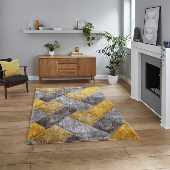 Olympia 2239 Grey/Yellow - Healy Furniture & Carpets