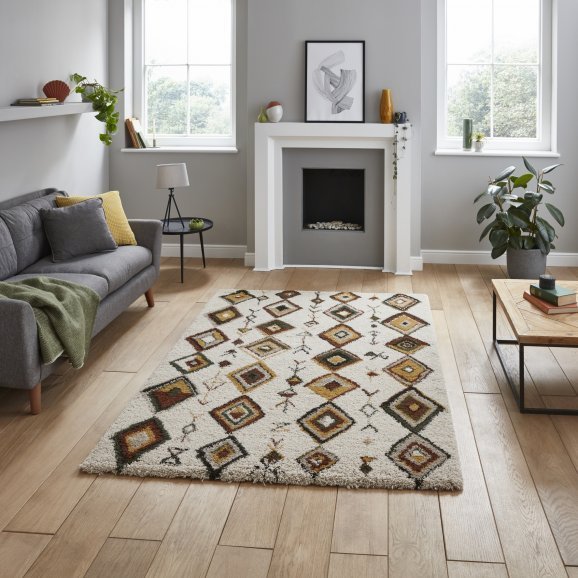 Royal Nomadic A636 Beige/Multi - Healy Furniture & Carpets