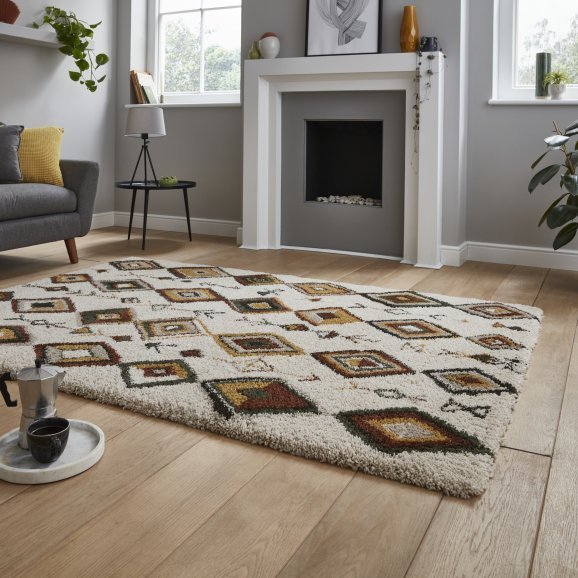 Royal Nomadic A636 Beige/Multi - Healy Furniture & Carpets