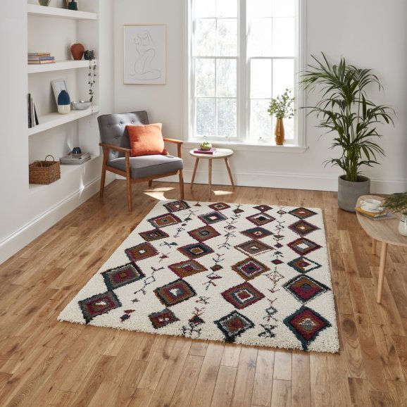 Royal Nomadic A636 Cream/Multi - Healy Furniture & Carpets